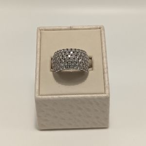 925 Sterling, CZ Pave Style Ring